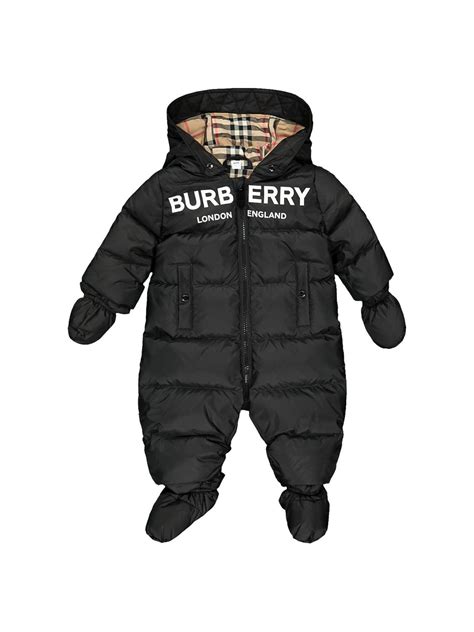 burberry gold baby snowsuit|personalised baby snowsuit.